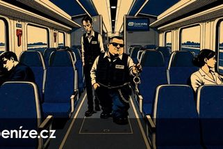 Skutečná ochrana, nebo uniforma pro pocit? Hlídky ve vlacích budí u cestujících rozpaky